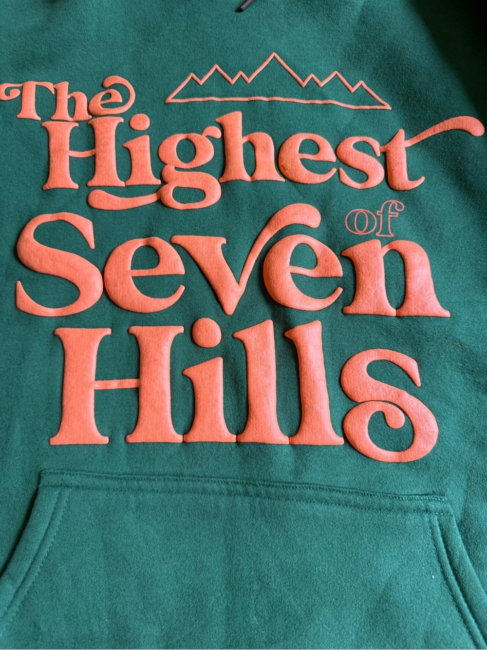 Dungeon Forward FAMU Green/Black Small Hoodie “The Highest of Seven Hills' - Picture 6 of 9